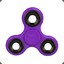 purple fidgetspinner