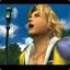 Tidus and Yuna laughing