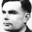 Alan Turing de degradê