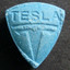 Blue Tesla