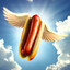 -= FLYING TENDER JUICY HOTDOG =-