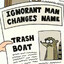 TRASH BOAT