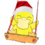 Festive Psyduck.