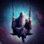 Gandalf On The Swing