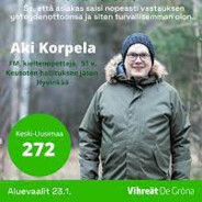 Aki sells herself for the voters