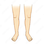 L.T. Dan's legs
