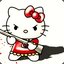 Hello Kitty With A Gun