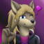 Ashra the wolf