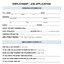 Job application