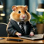 Businessmans Hamster