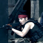 学过打炮击靶很厉害（