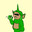 green teletubby