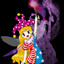 cute jester girl