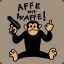 Affe mit Waffe..!