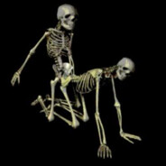 Esqueletos follando oyea