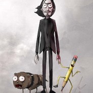 John Rick _with a ****ing pencil