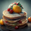 Festive pancakes