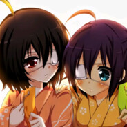 带眼罩的中二少女