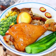 鸡腿饭（沙县小吃版）