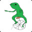 frog on a bike