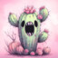 scary cactus