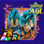 LR AGL SSGSS Goku &amp; SSGSS Vegeta