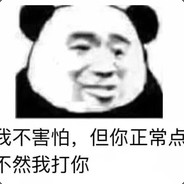 你正常点，不然我打你