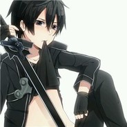 黒ずくめの剣士