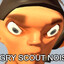Scout with crack