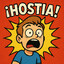¡hostia!