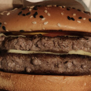 Double Engels Thick Cattle buger