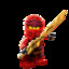 Ninjago Character Red