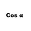 Cos α