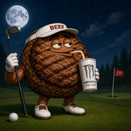 fat beef patty