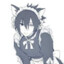 Catboy in a maid dress