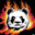 Flammenpanda Eggi
