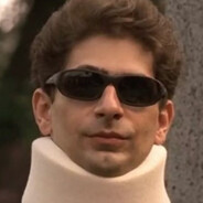 Chris but with a big turtleneck