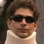 Chris but with a big turtleneck