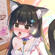 巧白_一只黑色的猫咪