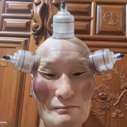 你头怎么尖尖的