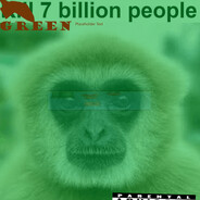 Evil Green Monkey