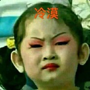 风中冷漠的男子。