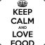 i &lt;3 food