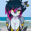Shark with massive titties