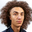 Kwebbelkop infront of hair