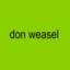 Don Weasel