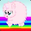 pink fluffy unicorn
