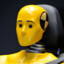 Yellow Crash Test Dummy