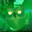 Terrifying Green Bird