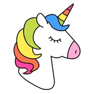 Rainbow unicorn